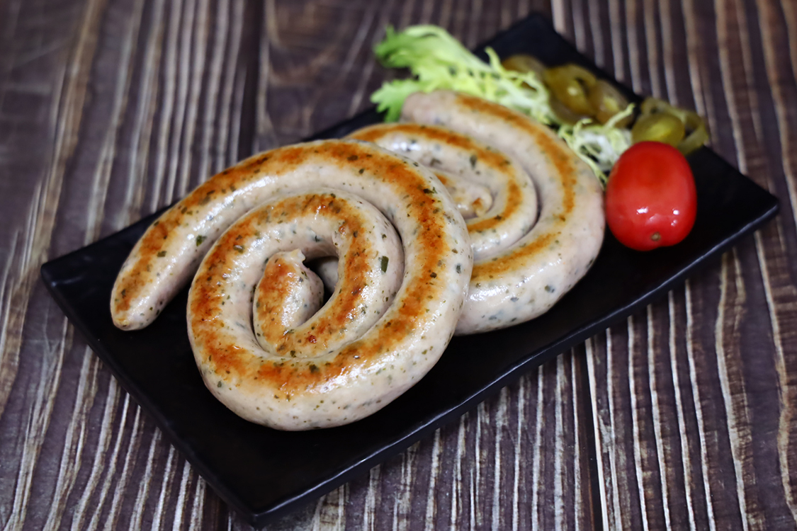 德式香蔥油煎盤(pán)腸